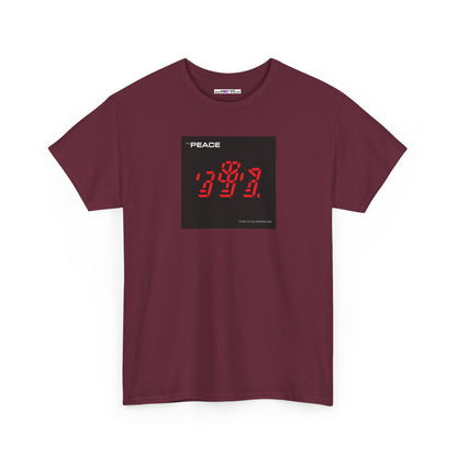 the PEACE ghost in the war-machine Unisex Heavy Cotton Tee