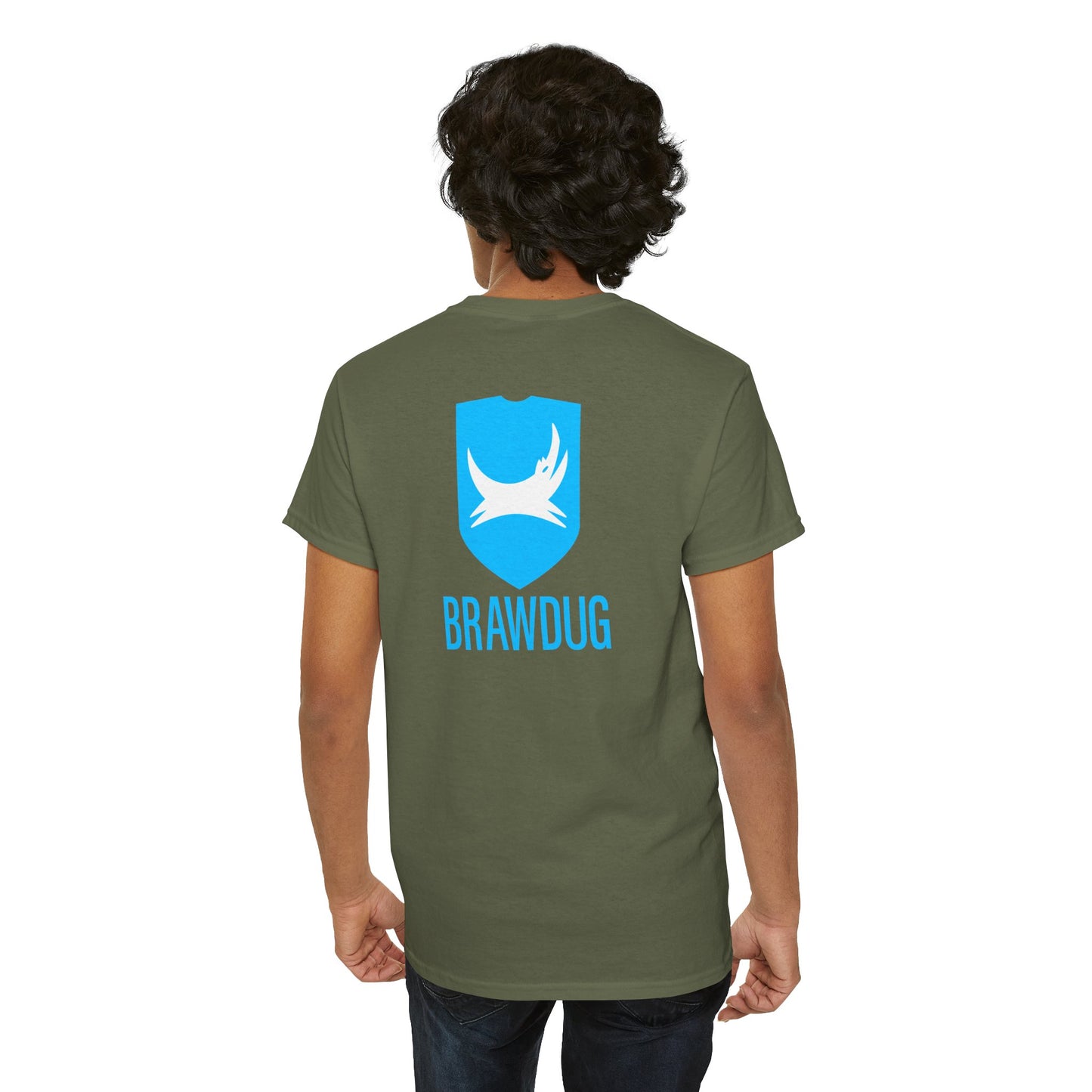 BRAWDUG Unisex Heavy Cotton Tee