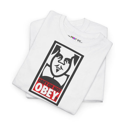 OBEY OR NOT OBEY? Unisex Heavy Cotton Tee