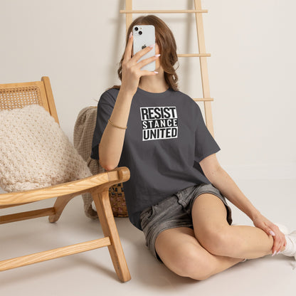 RESIST STANCE UNITED Unisex Heavy Cotton Tee