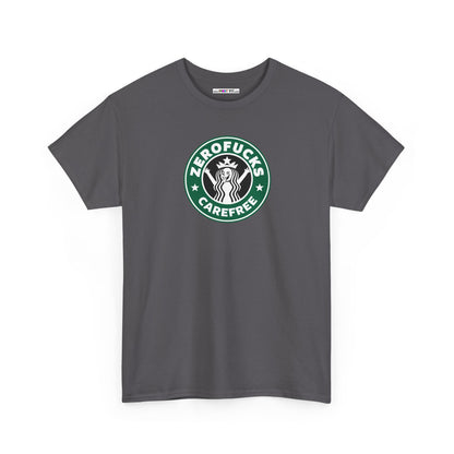 ZEROFUCKS CAREFREE Unisex Heavy Cotton Tee