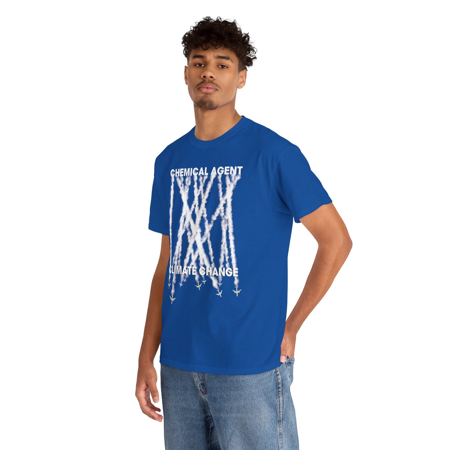 CHEMICAL AGENT/CLIMATE CHANGE Unisex Heavy Cotton Tee