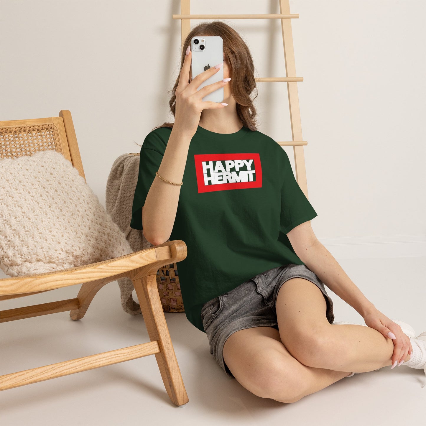 HAPPY HERMIT Unisex Heavy Cotton Tee