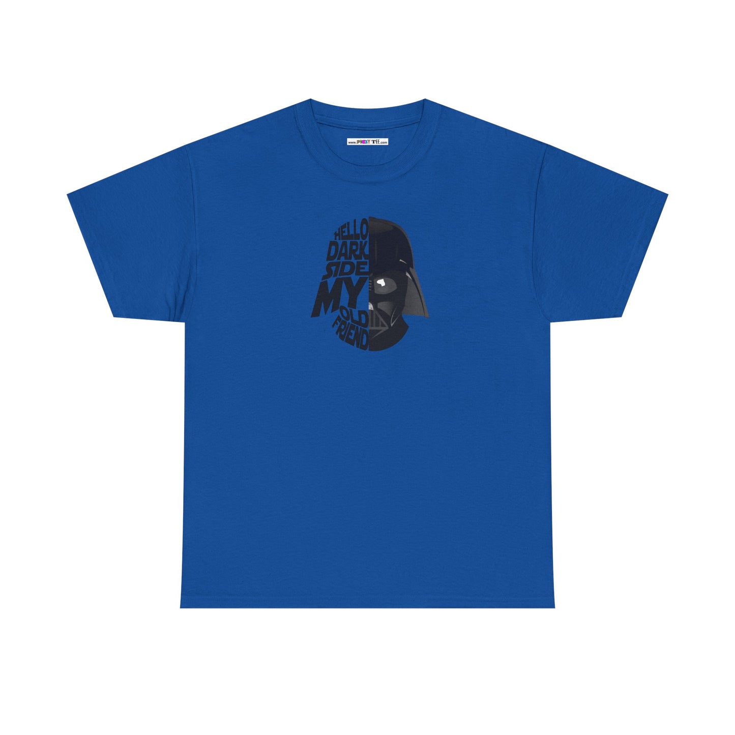 HELLO DARKSIDE MY OLD FRIEND Unisex Heavy Cotton Tee