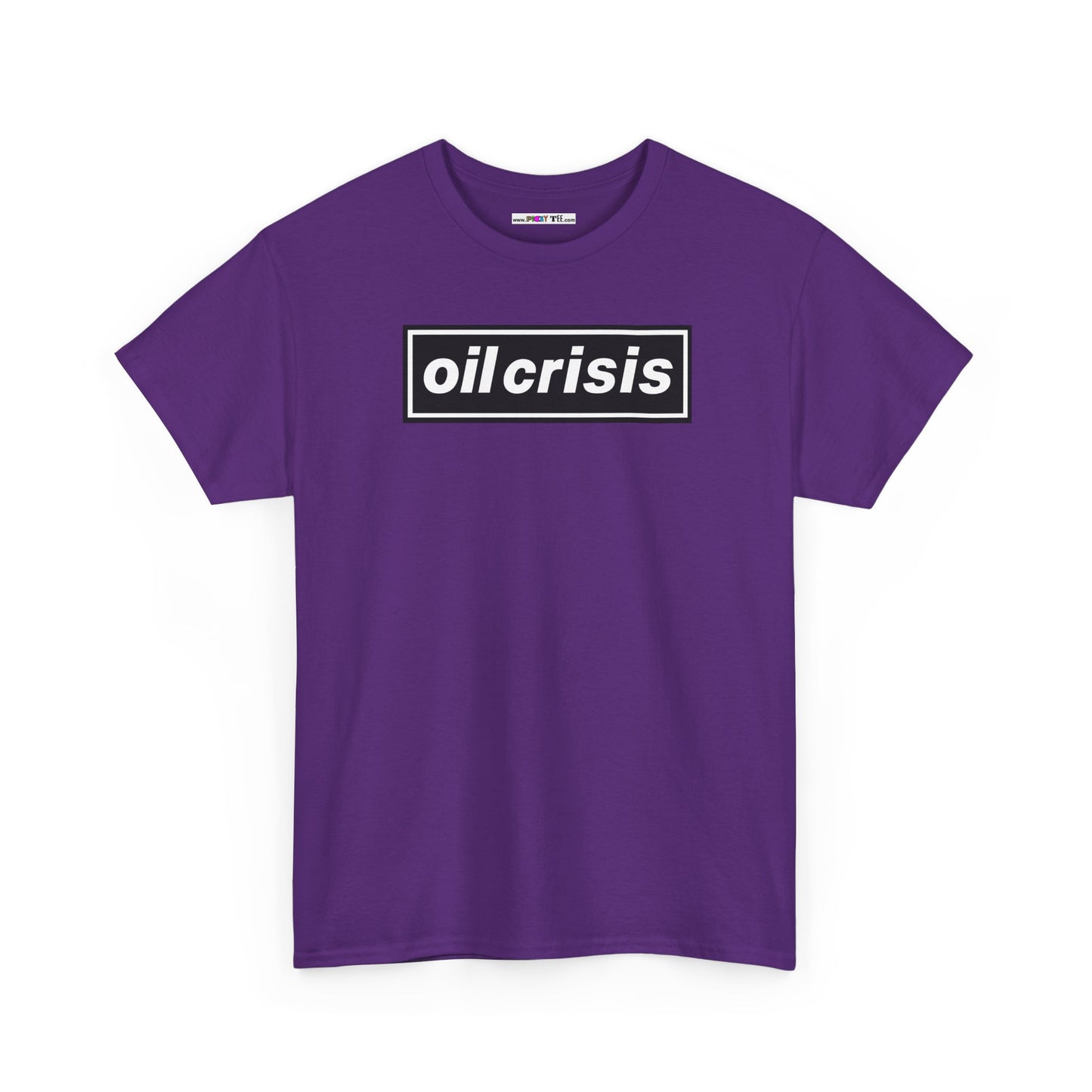 oil crisis/Foil THE crisis Unisex Heavy Cotton Tee