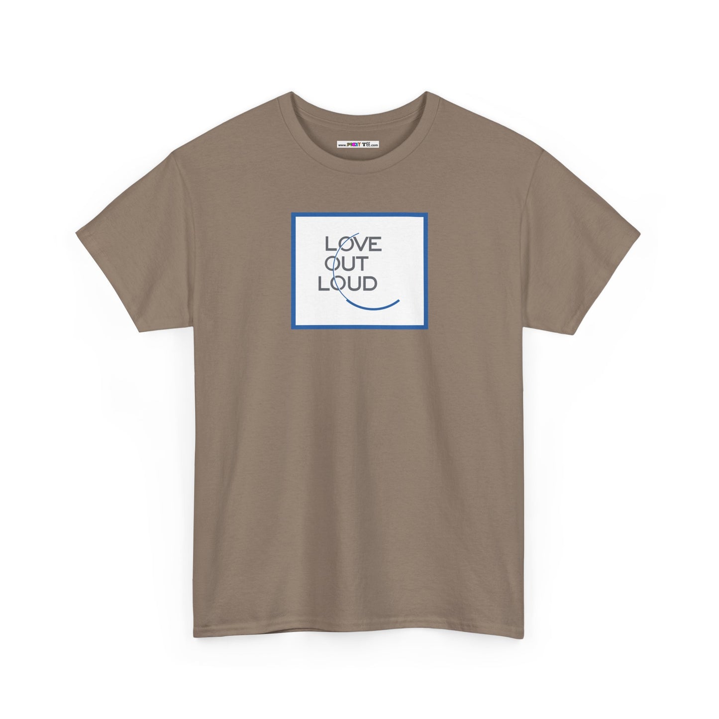 LOL- LOVE OUT LOUD Unisex Heavy Cotton Tee