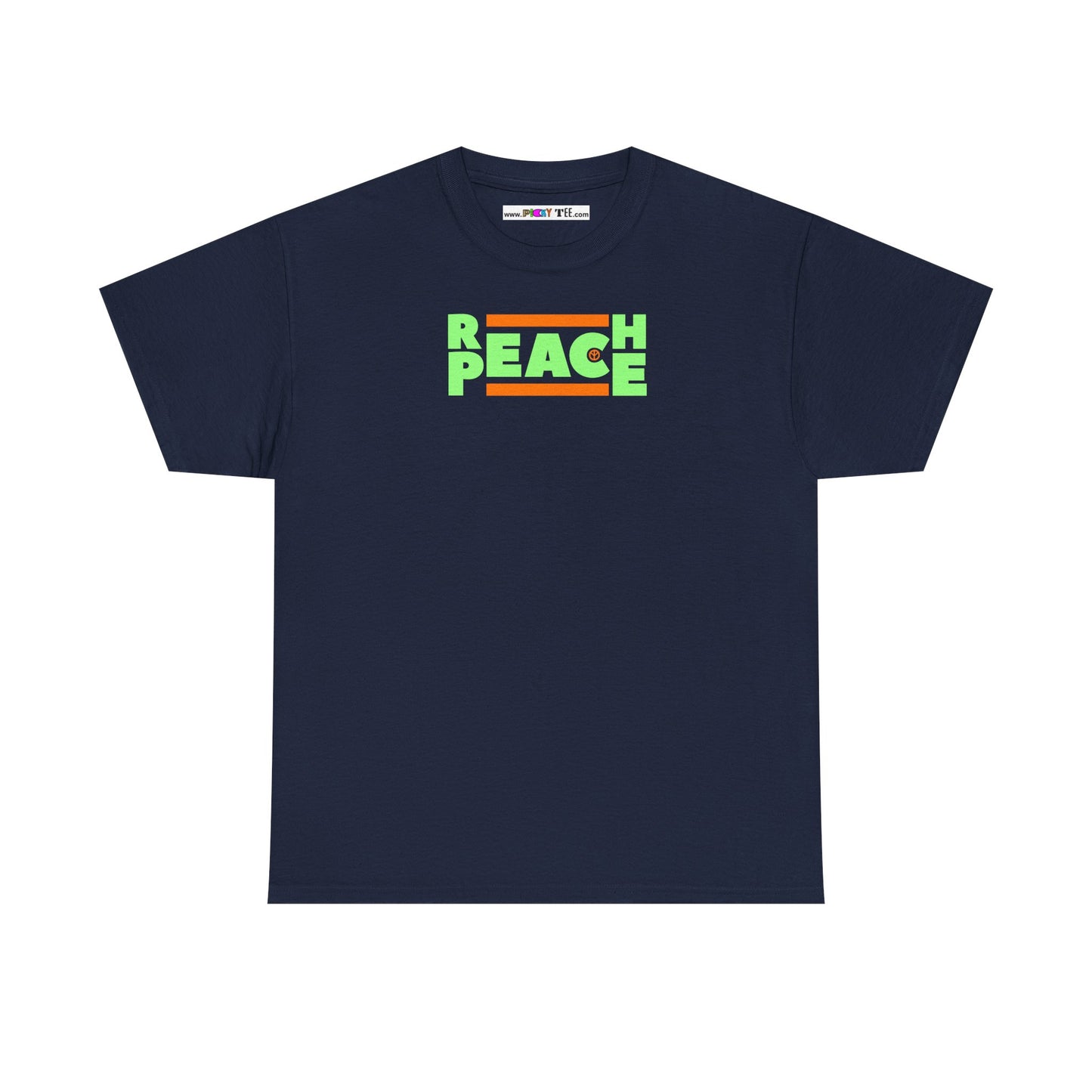 REACH PEACE Unisex Heavy Cotton Tee