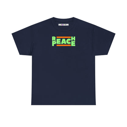 REACH PEACE Unisex Heavy Cotton Tee