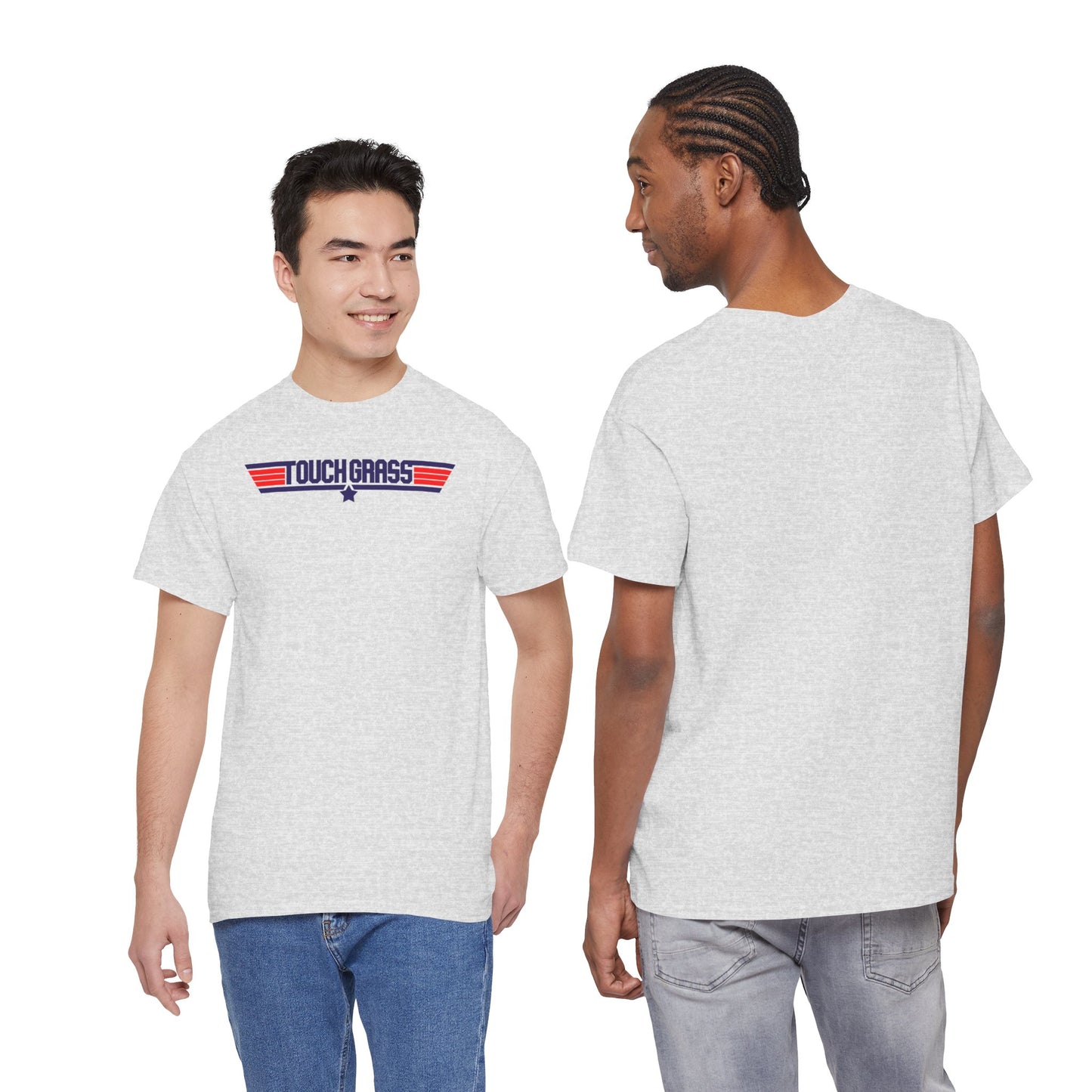 TOUCH GRASS Unisex Heavy Cotton Tee