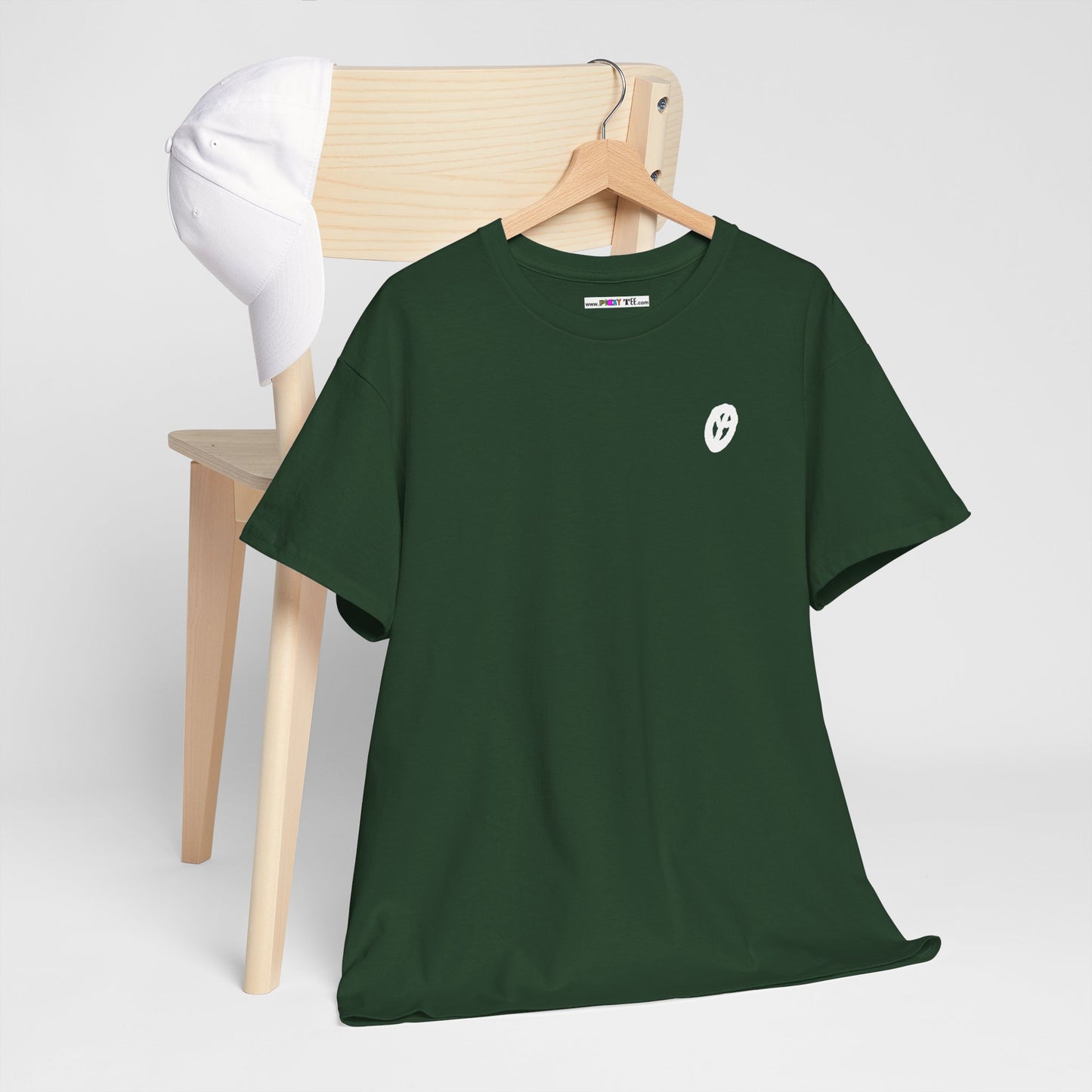 PEACEFULLY! Unisex Heavy Cotton Tee