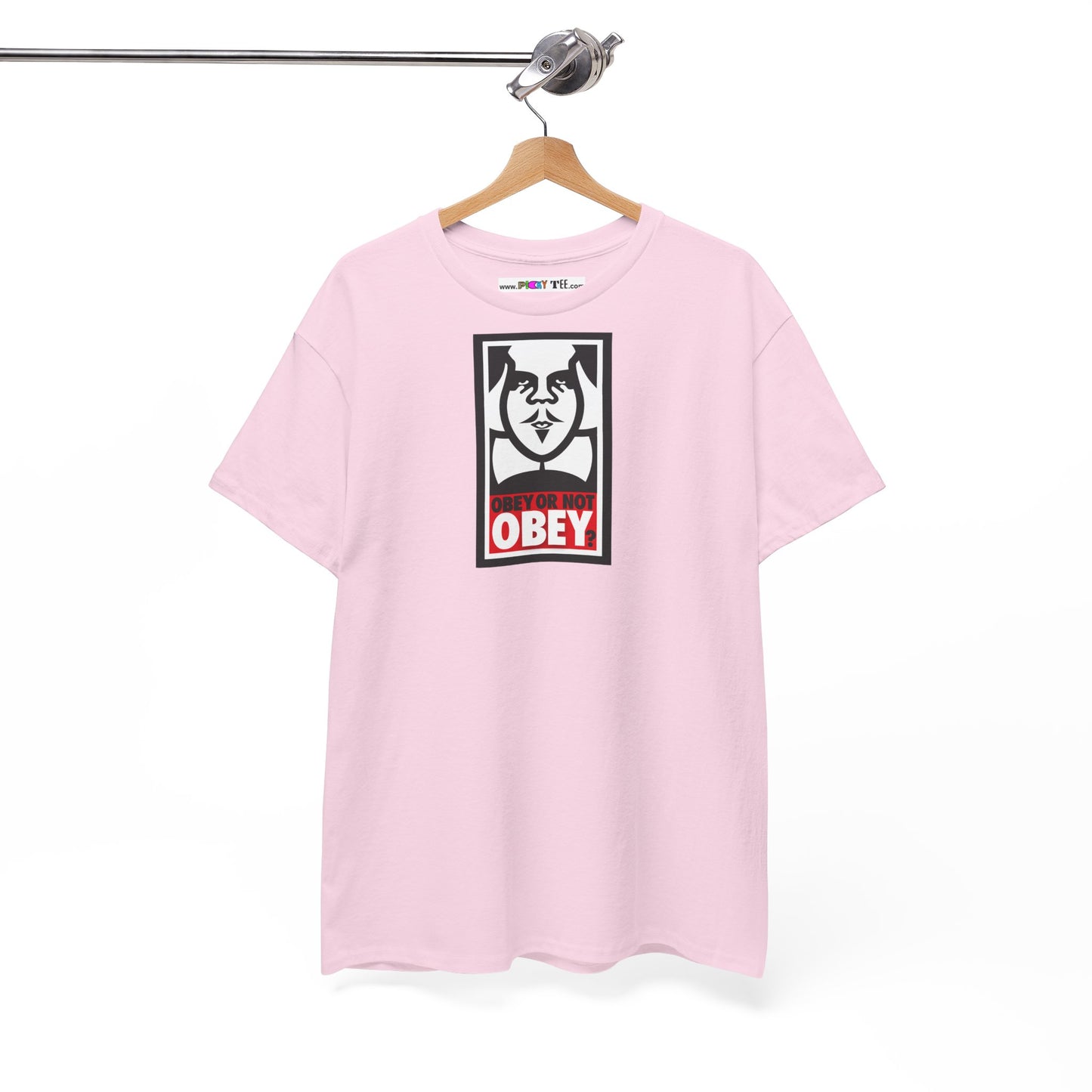 OBEY OR NOT OBEY? Unisex Heavy Cotton Tee