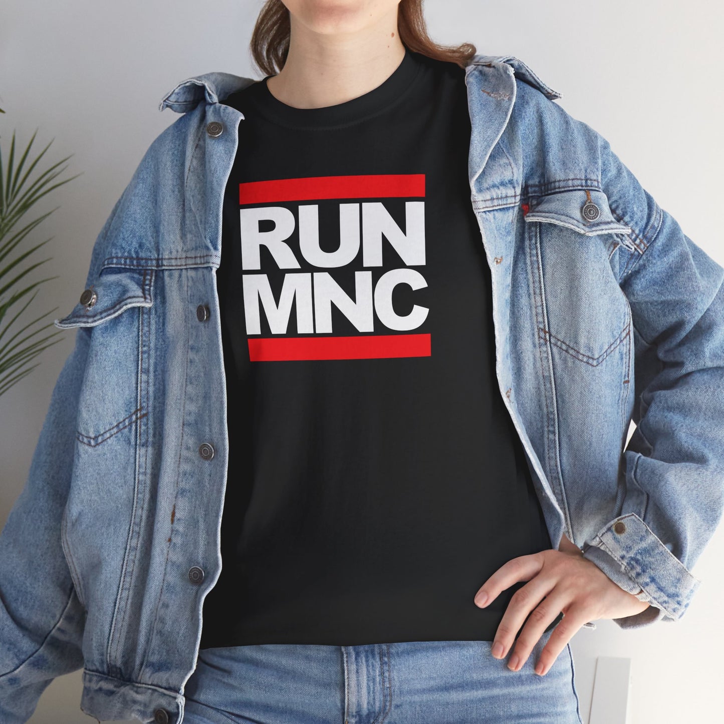 RUNMNC Unisex Heavy Cotton Tee
