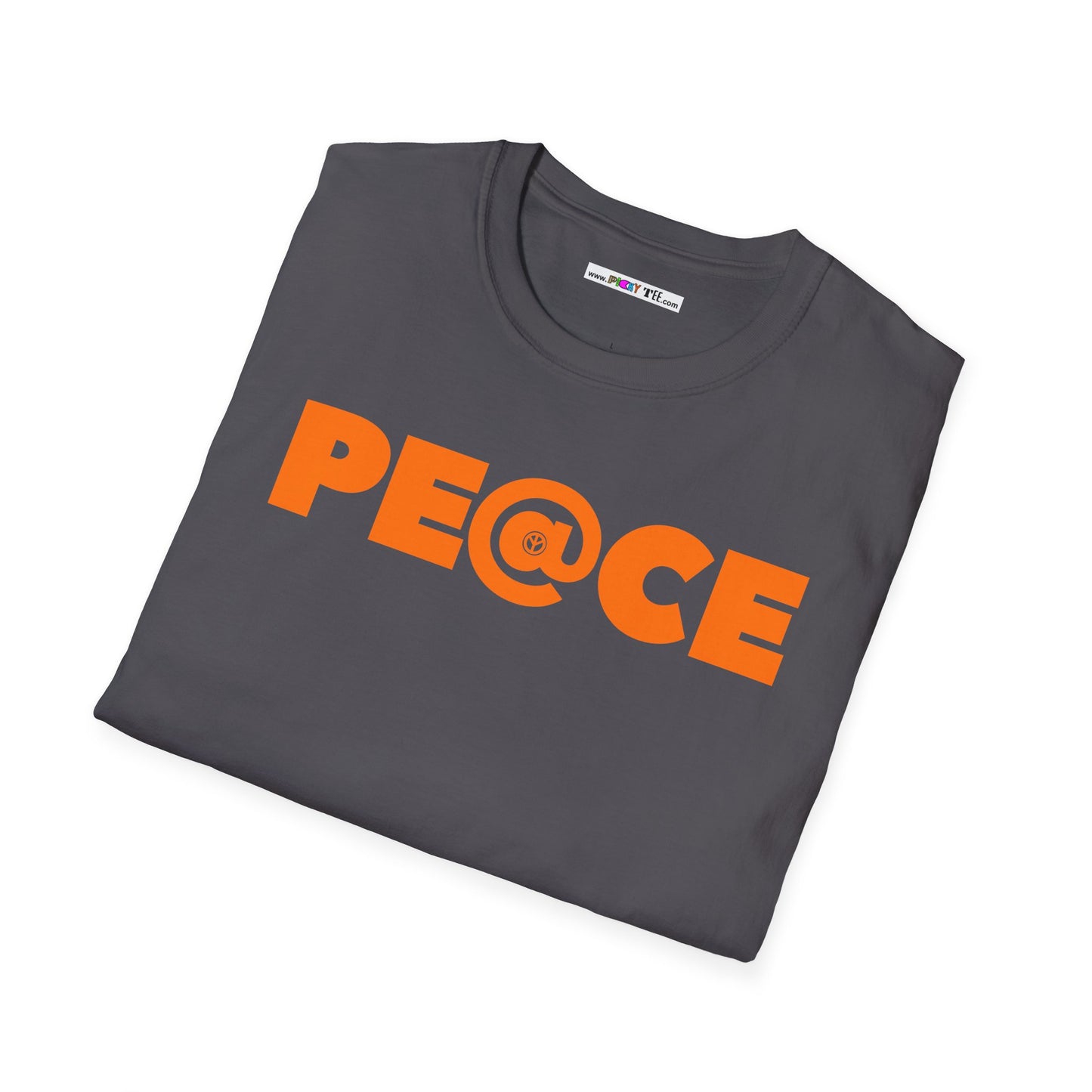 AT PEACE Unisex Softstyle 100% Cotton T-Shirt