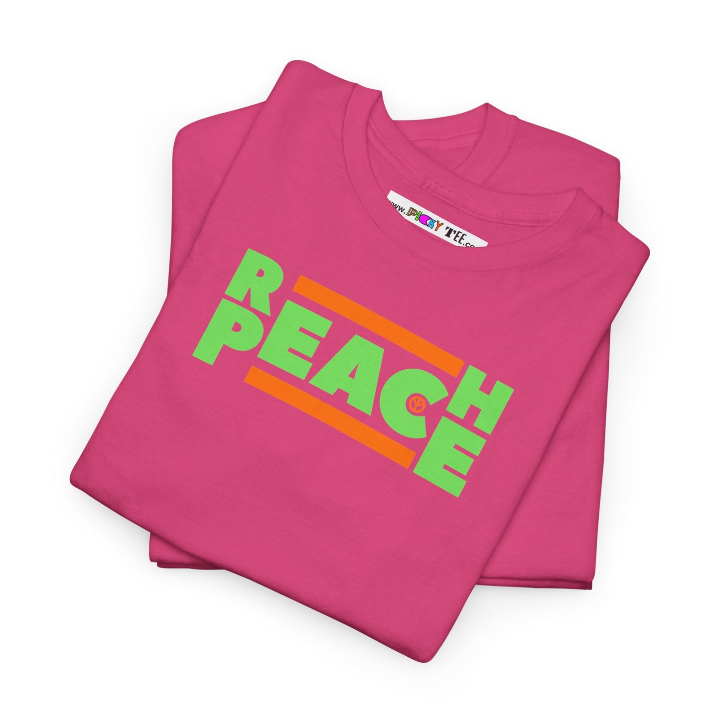 REACH PEACE Unisex Heavy Cotton Tee