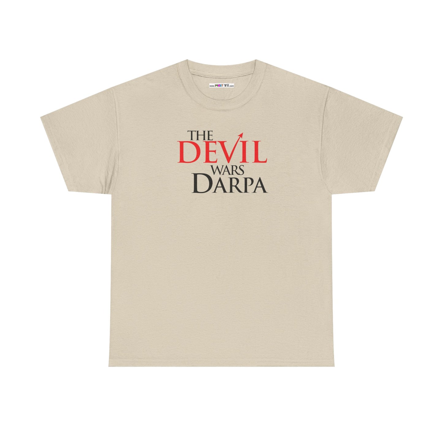 THE DEVIL WARS DARPA Unisex Heavy Cotton Tee