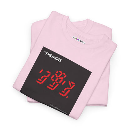 the PEACE ghost in the war-machine Unisex Heavy Cotton Tee
