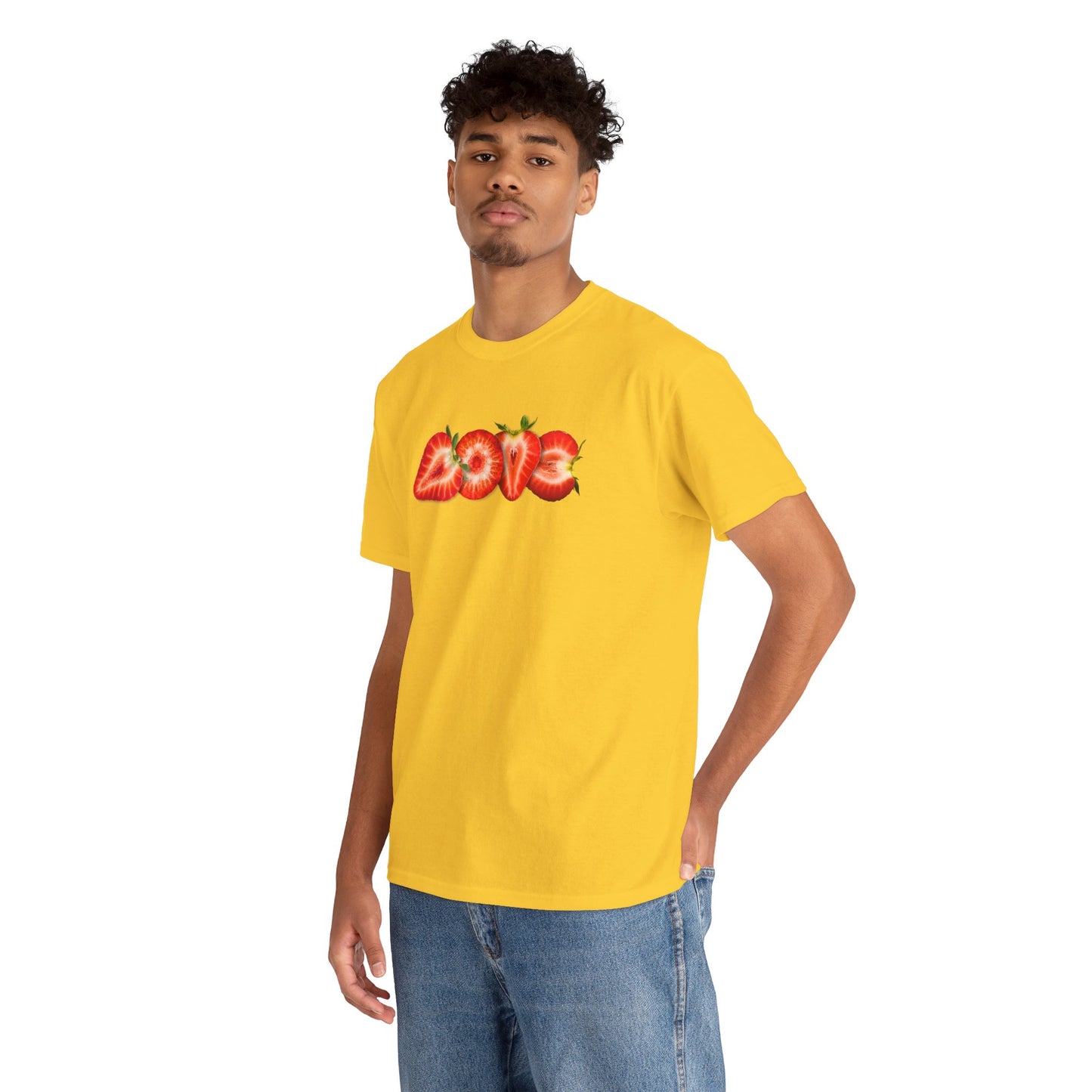 BERRY MUCH LOVE Unisex Heavy Cotton Tee