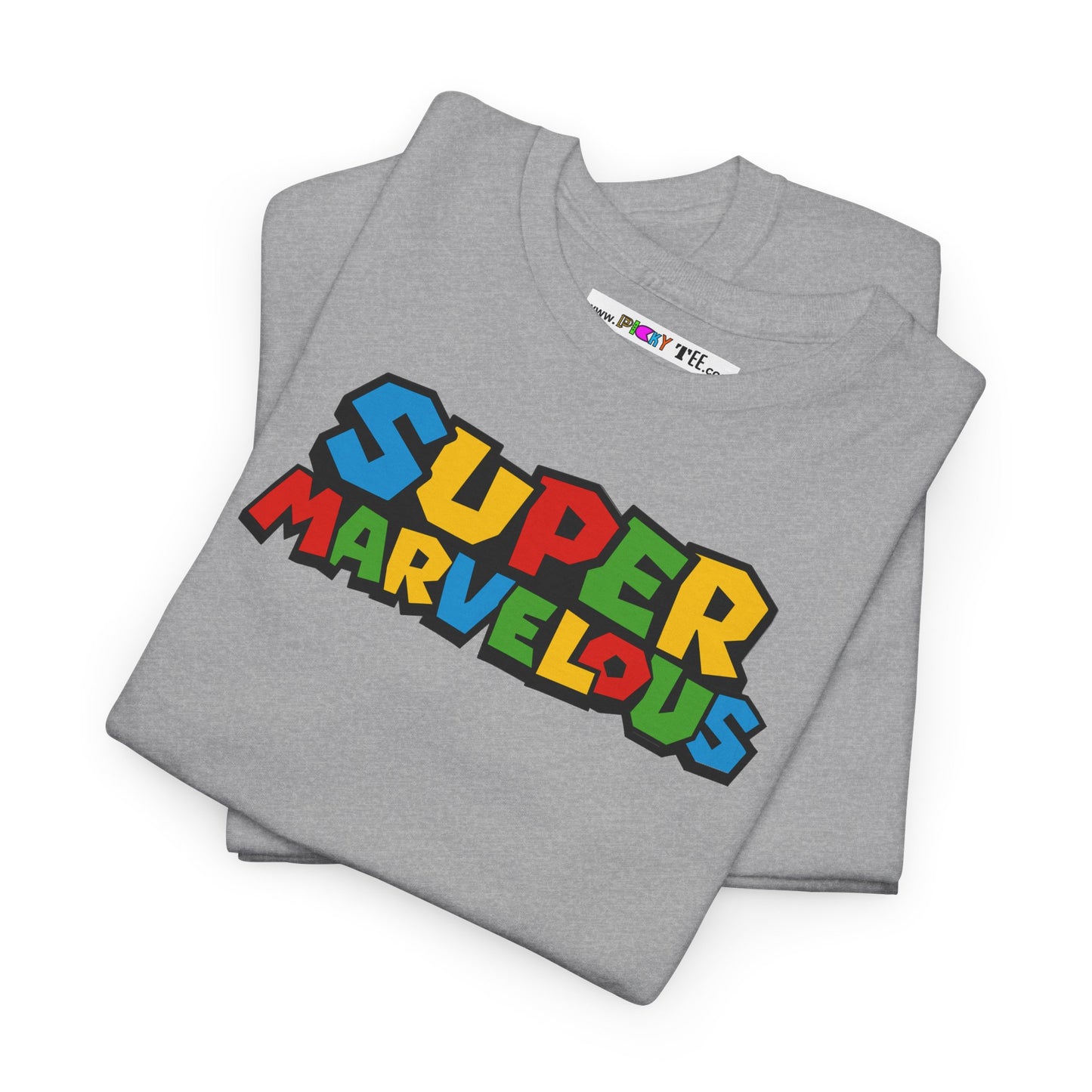 SUPER MARVELOUS Unisex Heavy Cotton Tee
