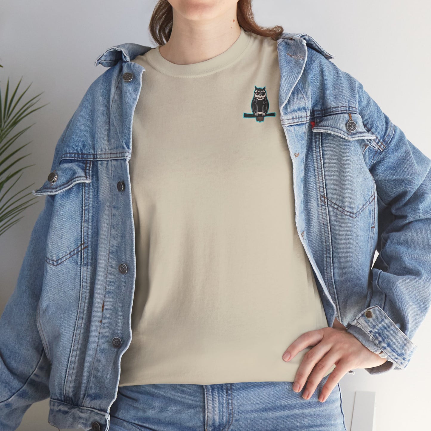 OWL BE BACK Unisex Heavy Cotton Tee