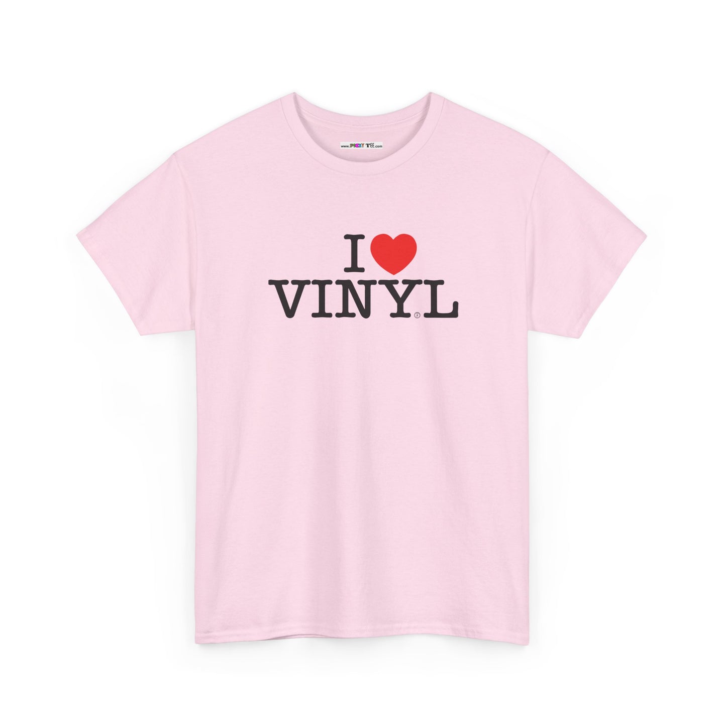 I ❤️ VINYL Unisex Heavy Cotton Tee