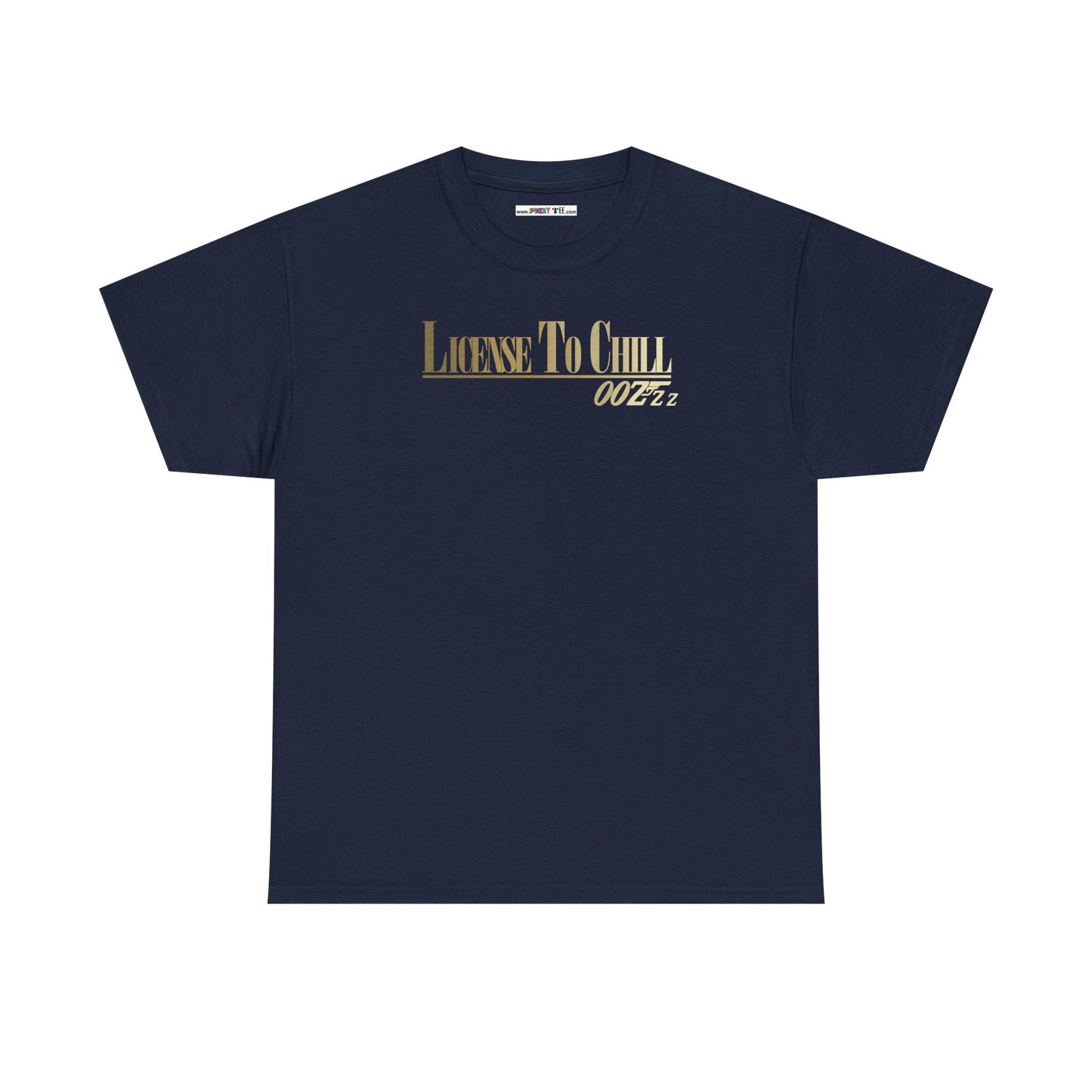 LICENSE TO CHILL 00Zzz Unisex Heavy Cotton Tee