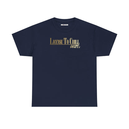 LICENSE TO CHILL 00Zzz Unisex Heavy Cotton Tee