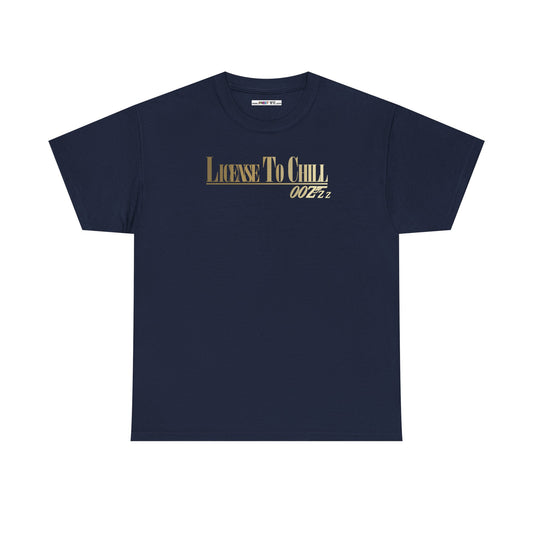 LICENSE TO CHILL 00Zzz Unisex Heavy Cotton Tee