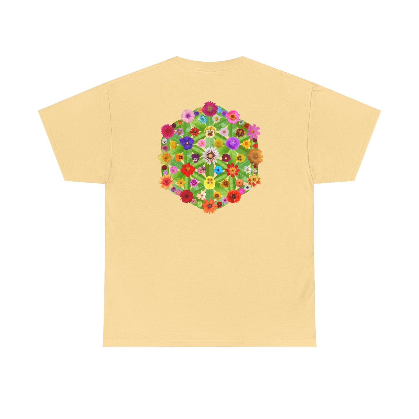 Flowers of Life Unisex Heavy Cotton Tee