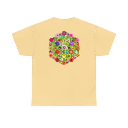 Flowers of Life Unisex Heavy Cotton Tee