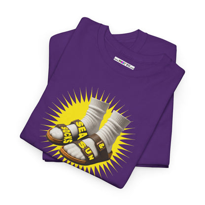 SEA SOCKS & SUN Unisex Heavy Cotton Tee