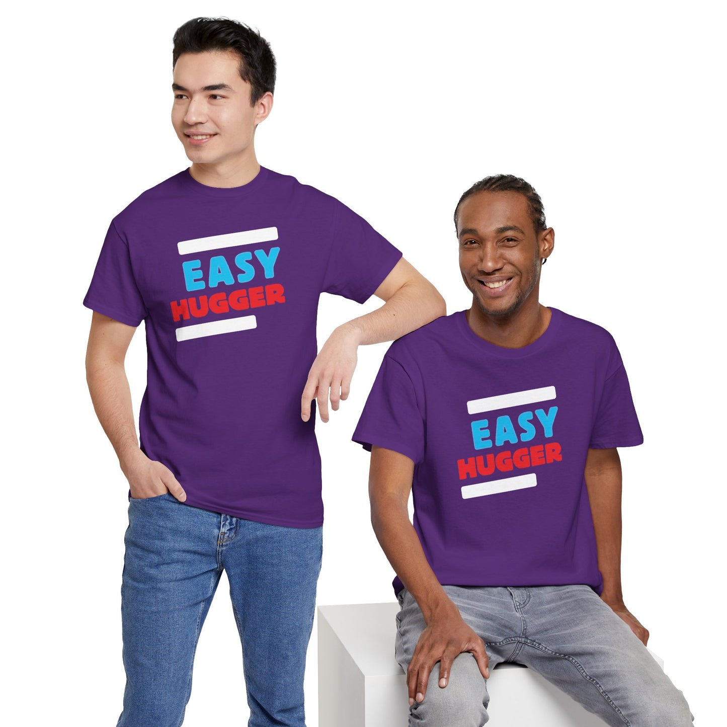 EASY HUGGER Unisex Heavy Cotton Tee