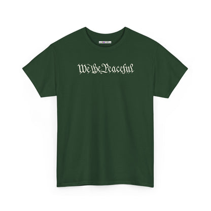 WE THE PEACEFUL Unisex Heavy Cotton Tee