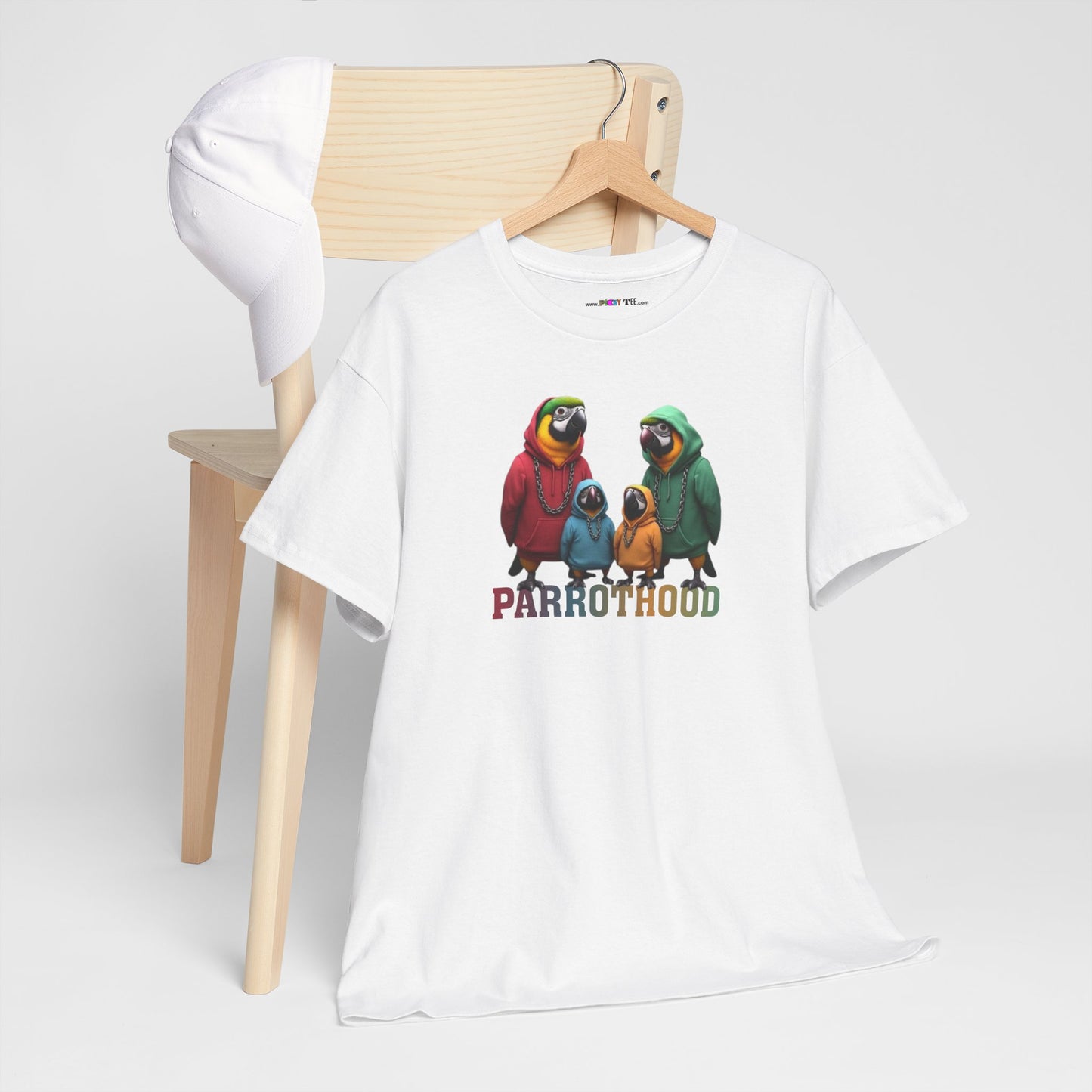 PARROTHOOD Unisex Heavy Cotton Tee