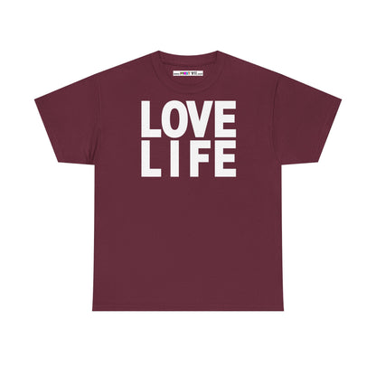 LOVE LIFE Unisex Heavy Cotton Tee