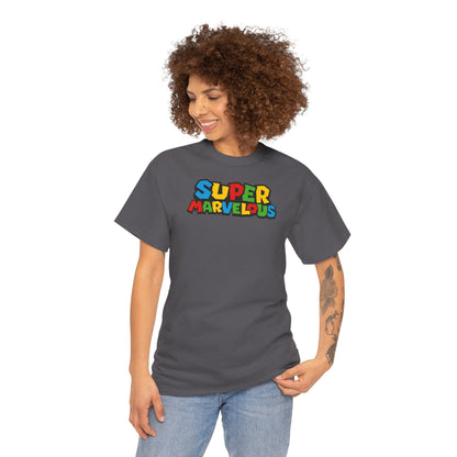 SUPER MARVELOUS Unisex Heavy Cotton Tee