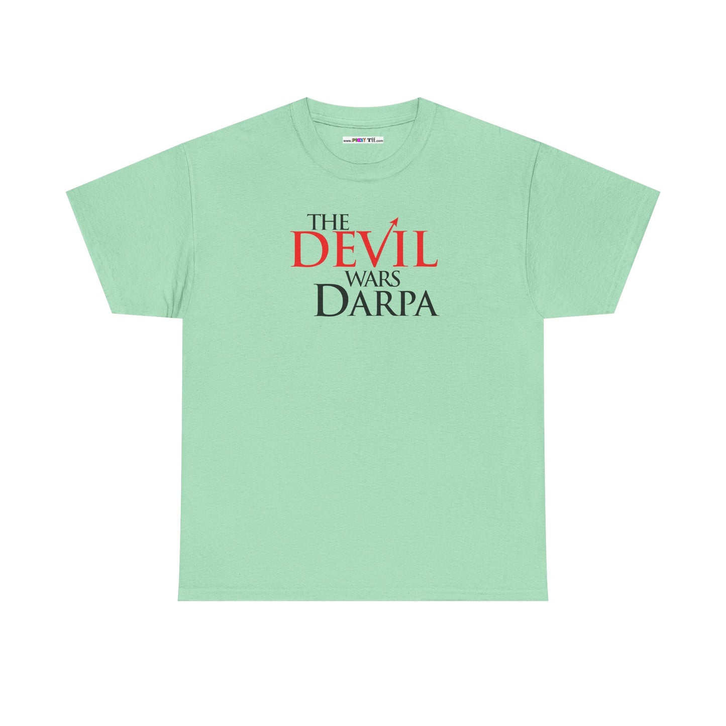 THE DEVIL WARS DARPA Unisex Heavy Cotton Tee