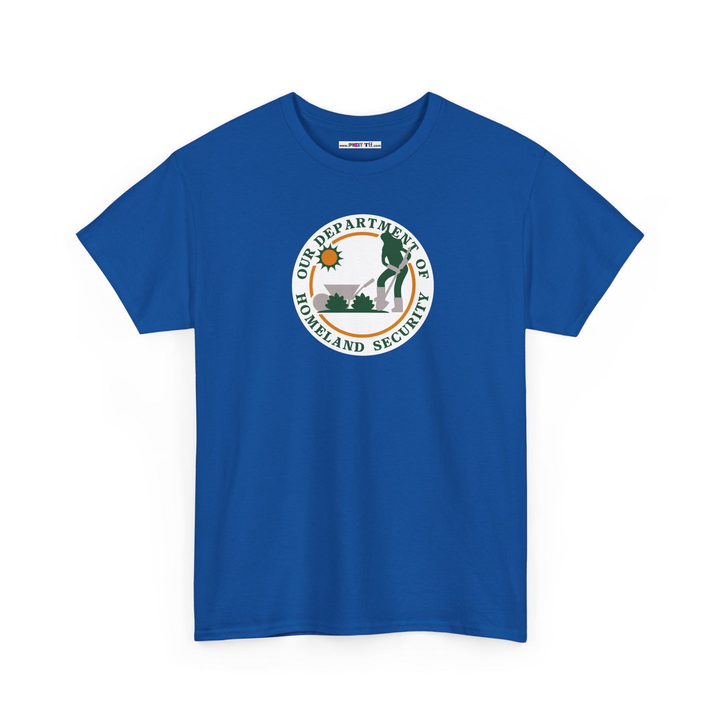 HOMELAND SECURITY (OUR DEPARTMENT OF) Unisex Heavy Cotton Tee