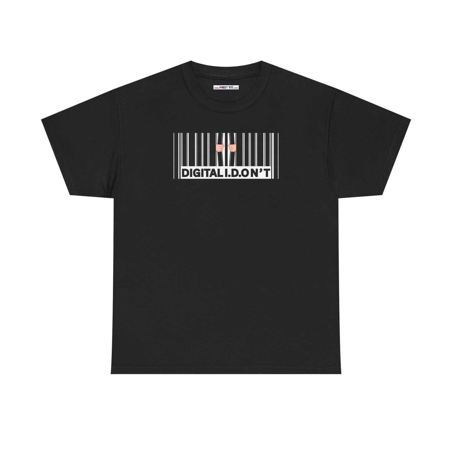 DIGITAL I.D.ON'T Unisex Heavy Cotton Tee