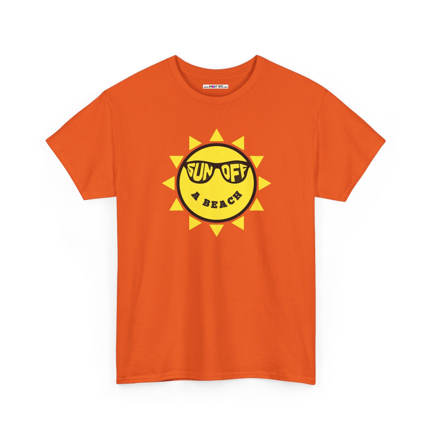 SUN OFF A BEACH Unisex Heavy Cotton Tee