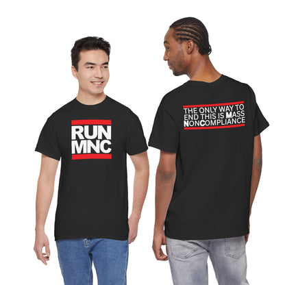 RUNMNC Unisex Heavy Cotton Tee