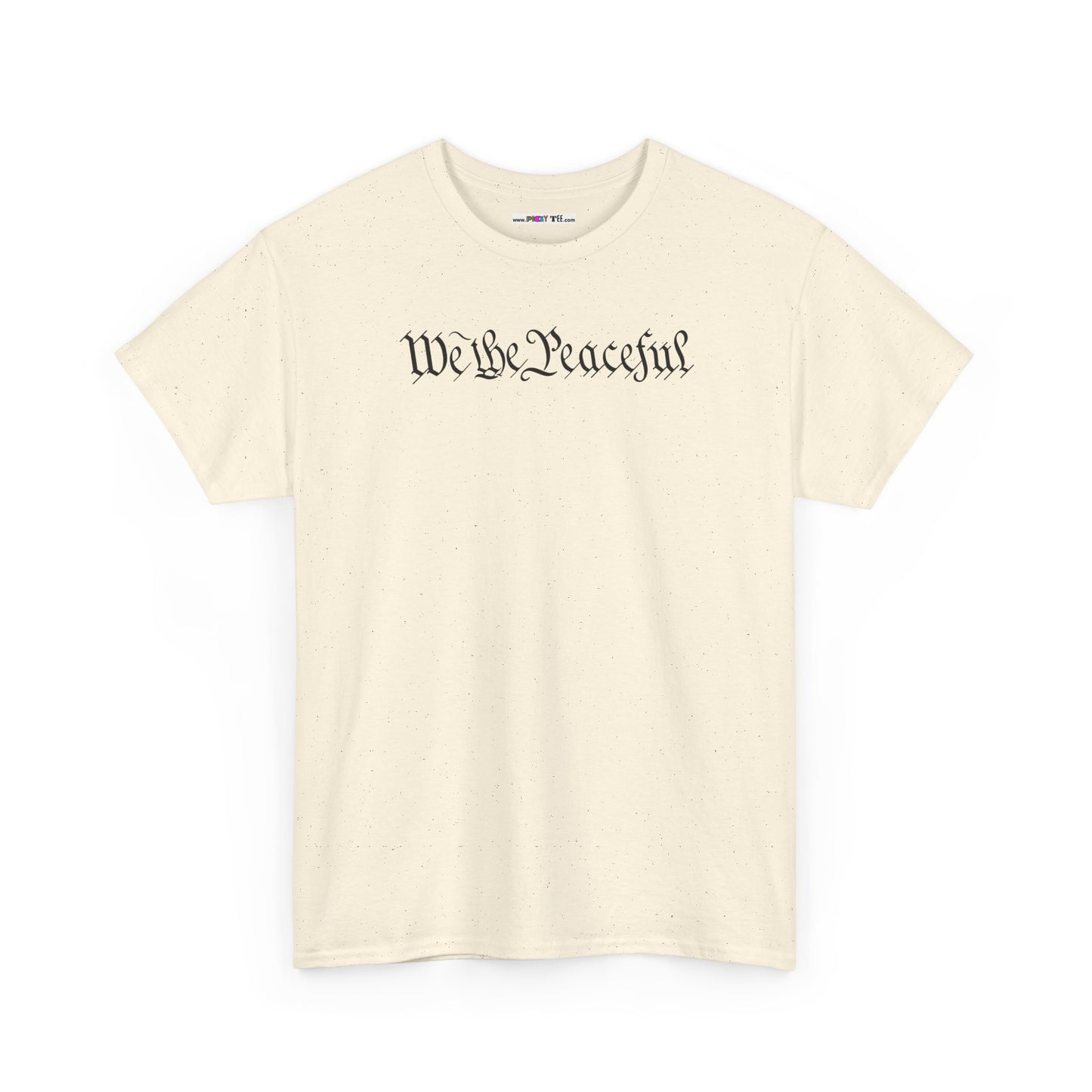 WE THE PEACEFUL Unisex Heavy Cotton Tee