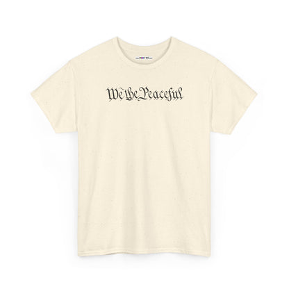 WE THE PEACEFUL Unisex Heavy Cotton Tee