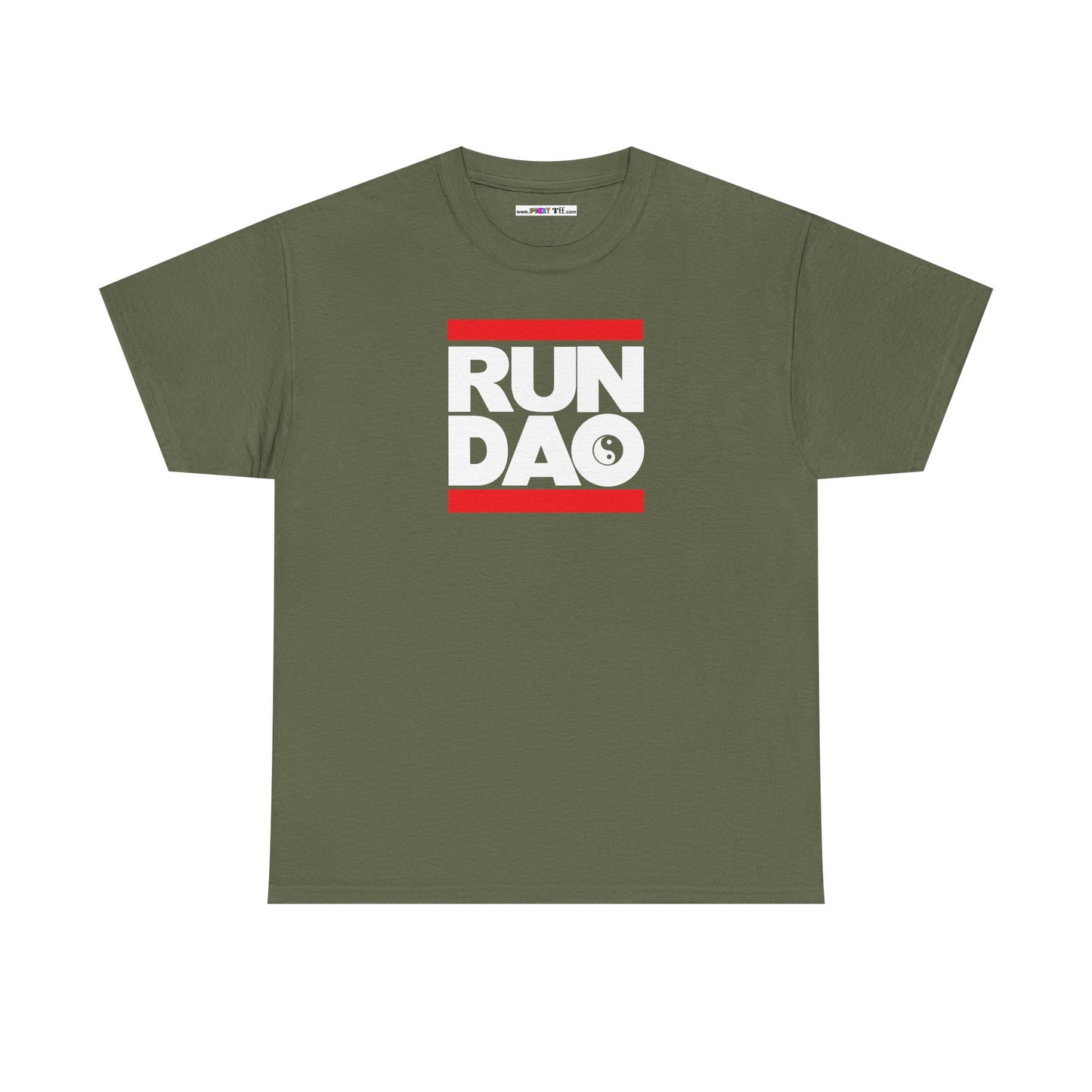 RUN DAO Unisex Heavy Cotton Tee