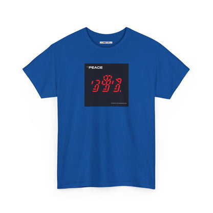 the PEACE ghost in the war-machine Unisex Heavy Cotton Tee