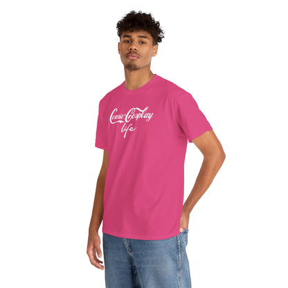 Cosmic Cosplay Life Unisex Heavy Cotton Tee