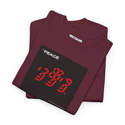 the PEACE ghost in the war-machine Unisex Heavy Cotton Tee
