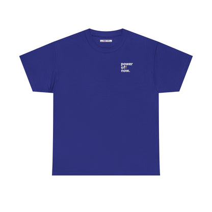 power off now Unisex Heavy Cotton Tee