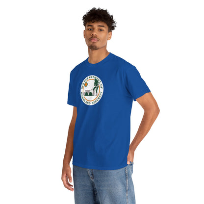 HOMELAND SECURITY (OUR DEPARTMENT OF) Unisex Heavy Cotton Tee