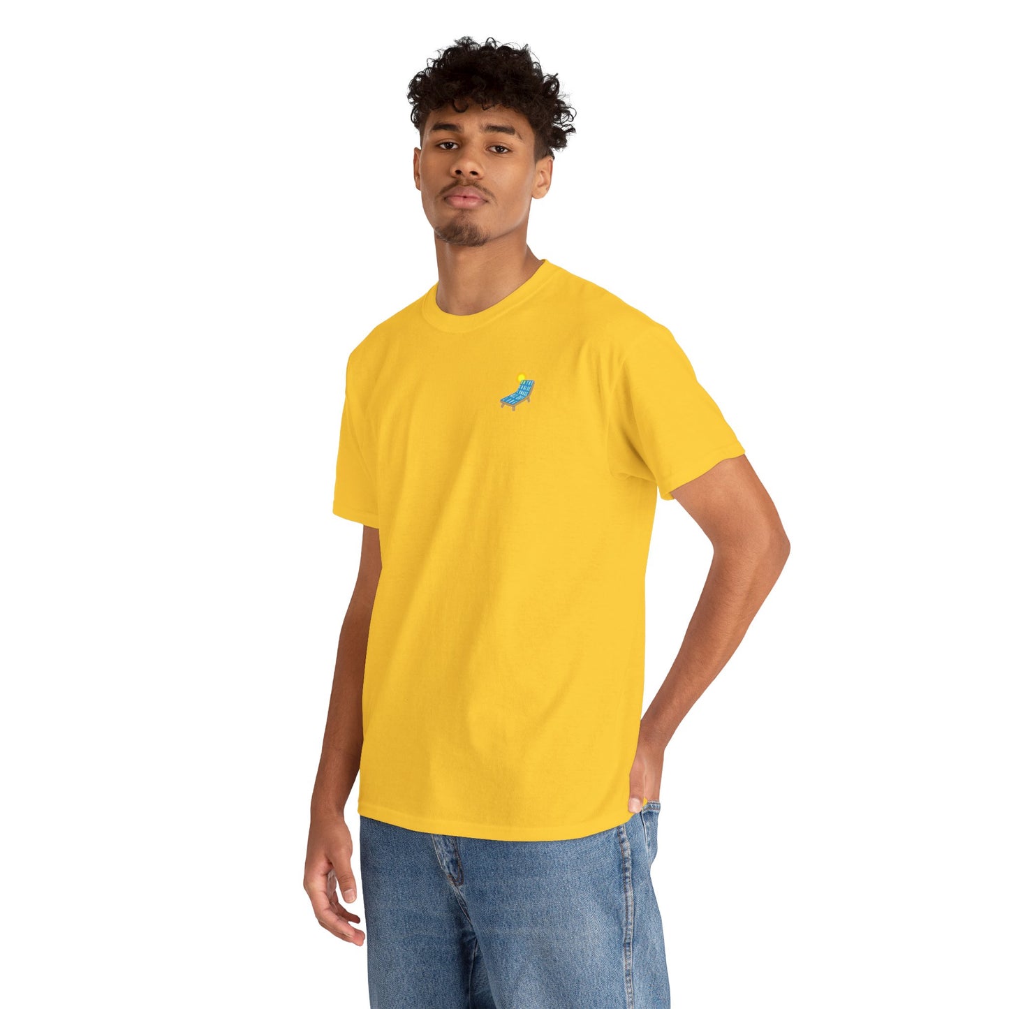 ON THE CHAISE LONGUE ALL DAY LONG Heavy Cotton Tee