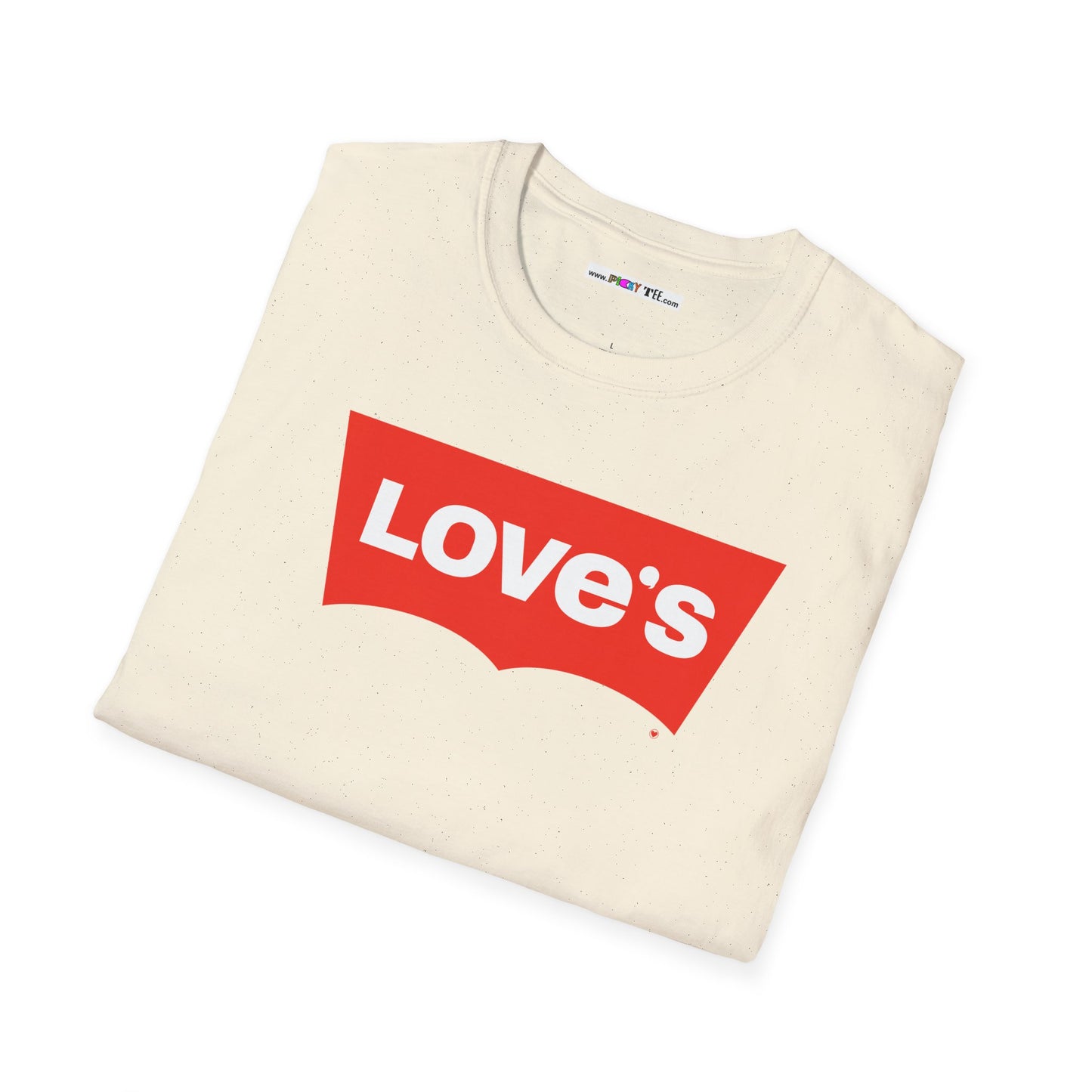 LOVE'S Unisex Softstyle 100% Cotton T-Shirt